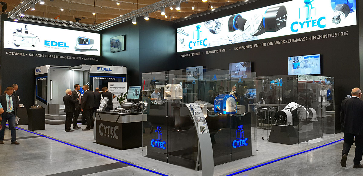 Messestand CyTec