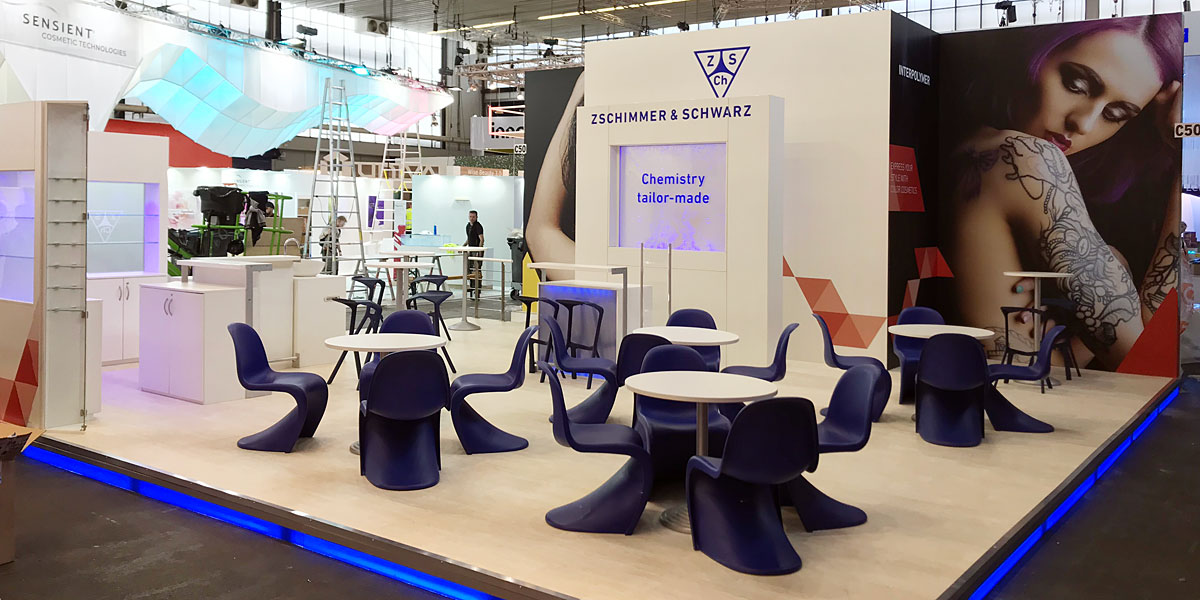 Messestand Zschimmer & Schwarz