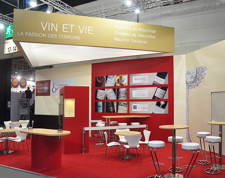 Messestand Vin et Vie